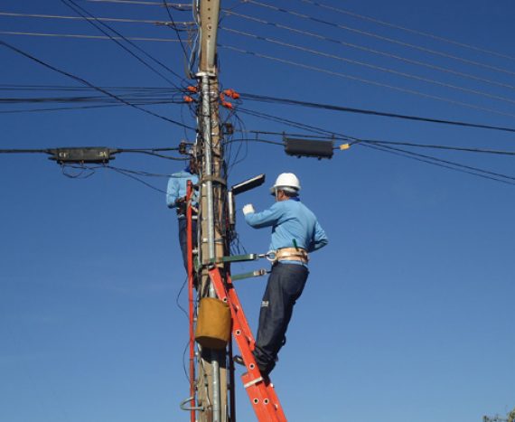 Construção de Rede Óptica GPON